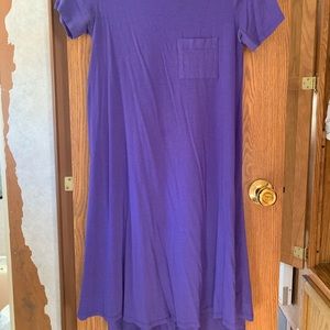 Purple LulaRoe Carly